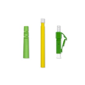 Qoltec LC/APC fiber connectors | Singlemode | 2.0mm | Mounting set | 200pcs.