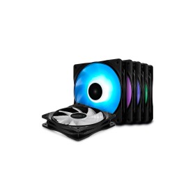 DeepCool RF120M-5 in 1 Caixa de computador Ventoinha 12 cm Preto, Translúcido 5 unidade(s)