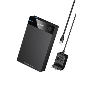 Ugreen 50422 Caixa para Discos Rígidos Compartimento HDD SSD Preto 2.5 3.5"