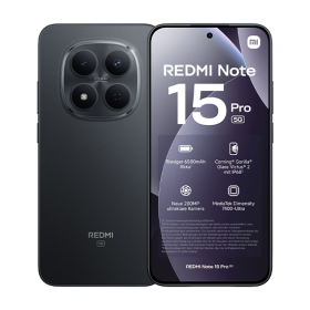 Xiaomi Redmi Note 15 Pro 5G Dual Sim 8GB RAM 256GB - Black
