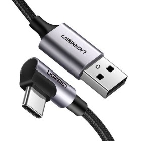 Ugreen 50940 cabo USB USB 2.0 5 m USB A USB C 0,48 Gbit s Preto, Prateado