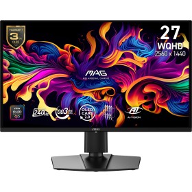 MSI MAG 274QP QD-OLED X24 monitor de ecrã 67,3 cm (26.5") 2560 x 1440 pixels Wide Quad HD Preto