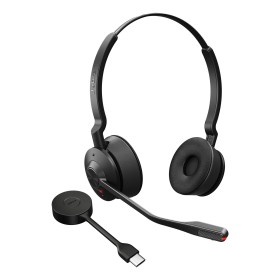 Jabra Engage 55 SE Auscultadores Sem fios Fita de cabeça Escritório Call center Preto