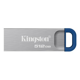 Kingston Technology DataTraveler Kyson unidade de memória USB 512 GB USB Type-A 3.2 Gen 1 (3.1 Gen 1) Aço inoxidável