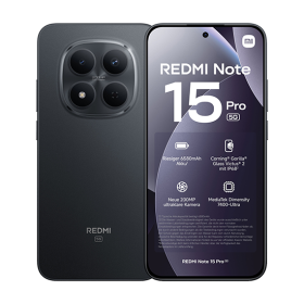 Xiaomi Redmi Note 15 Pro 5G Dual Sim 12GB RAM 512GB - Black