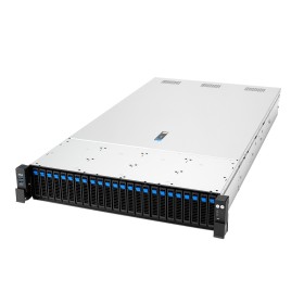 ASUS RS720A-E13-RS24G Socket SP5 Rack (2U) Preto, Prateado