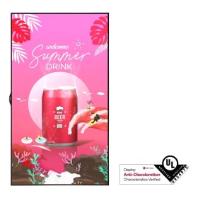 LG 55XS4P ecrã de sinalização Plasma digital 139,7 cm (55") LED 4000 cd m² Full HD Preto WebOS 24 7