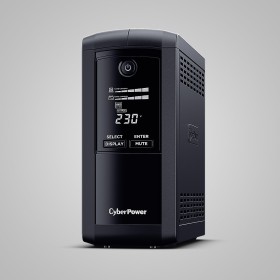 CyberPower Tracer III VP1000ELCD-FR UPS Linha interativa 1 kVA 550 W 4 tomada(s) CA