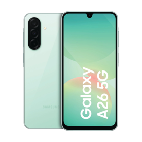 Samsung Galaxy A26 17 cm (6.7") Dual SIM híbrido Android 15 5G USB Type-C 6 GB 128 GB 5000 mAh Azul menta