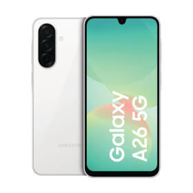 Samsung Galaxy A26 17 cm (6.7") Dual SIM híbrido Android 15 5G USB Type-C 6 GB 128 GB 5000 mAh Branco