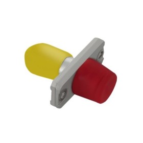 Qoltec Adapter fiber optic hybrid FC/UPC - ST/UPC | Simplex | Singlemode