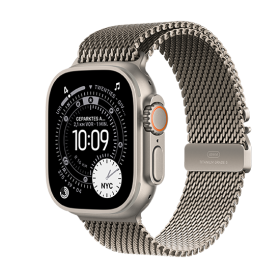 Watch Apple Watch Ultra 3 (2025) 5G 49mm Natural Titanium Case with Natural Titanium Milanese Loop M - Natural
