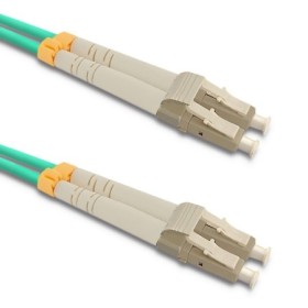 Qoltec Patchcord fiber optic LC/UPC - LC/UPC | Multimode | 50/125 | OM4 | Duplex | 5m