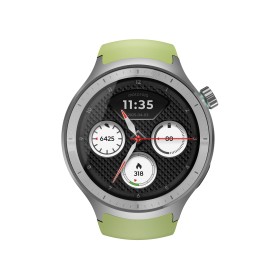 Motorola Moto Watch 3,63 cm (1.43") OLED 47 mm Digital Ecrã táctil Prateado GPS
