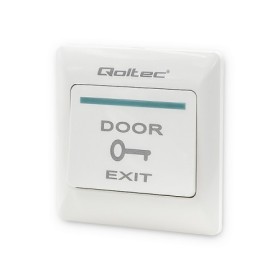 Qoltec Exit Button | white