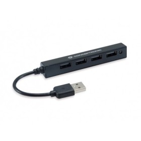 Conceptronic HUBBIES05B hub de interface USB 2.0 480 Mbit s Preto