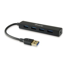 Equip 128953 hub de interface USB 3.2 Gen 1 (3.1 Gen 1) Type-A 5000 Mbit s Preto