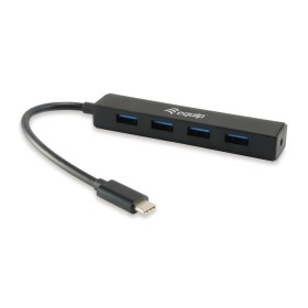 Equip 128954 hub de interface USB 3.2 Gen 1 (3.1 Gen 1) Type-C 5000 Mbit s Preto