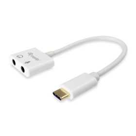 Equip Adaptador USB-C para áudio, cor branca