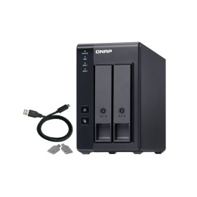 QNAP TR-002 Caixa para Discos Rígidos Compartimento HDD SSD Preto 2.5 3.5"