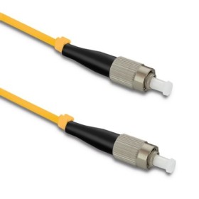 Qoltec Patchcord fiber optic FC/UPC - FC/UPC | Singlemode | 9/125 | G652D | Simplex | 1m
