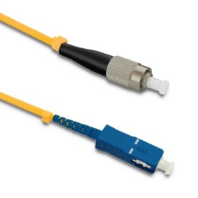 Qoltec Patchcord fiber optic FC/UPC - SC/UPC | Singlemode | 9/125 | G652D | Simplex | 3m
