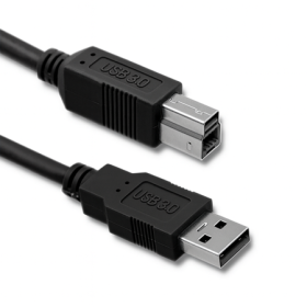 Qoltec USB 3.0 cable to the printer A male | B male | 2m