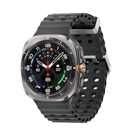 Samsung Galaxy Watch Ultra 3,81 cm (1.5") AMOLED 47 mm Digital 480 x 480 pixels Ecrã táctil 4G Prateado, Titânio Wi-Fi GPS