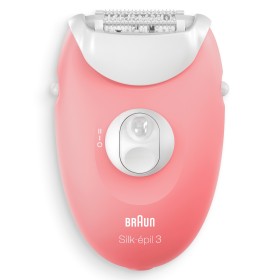 Braun Silk-épil 3 SES 3-176 20 pinças Rosa, Branco