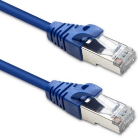 Qoltec Cable Patchcord FTP | CAT6 | 2 x RJ-45 | 2m | High speed | Gold | Shielded