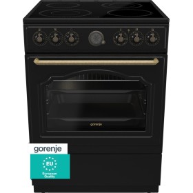 Gorenje GECS6B71CLB Fogão independente Eléctrico Cerâmica Preto