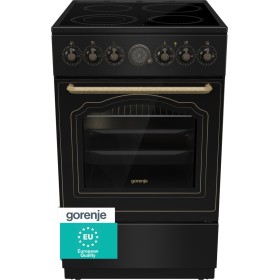 Gorenje GECS5B70CLB Fogão independente Eléctrico Cerâmica Preto