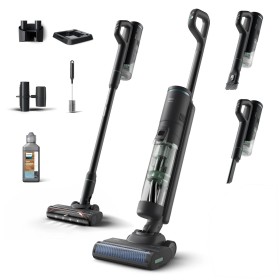 Philips 7000 series XW7263 11 vassoura elétrica & aspirador vertical Aspirador vertical 2 em 1 Bateria Seco e molhado Sem bolsa