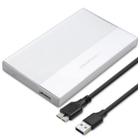 Qoltec Aluminium Enclosure | SSD HDD 2.5'' drive | SATA | USB 3.0 | Super speed 5Gb/s | 2TB | Silver