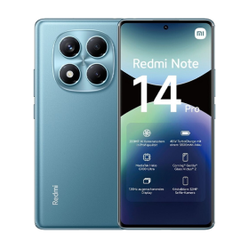 Xiaomi Redmi Note 14 Pro 4G Dual Sim 12GB RAM 512GB - Ocean Blue