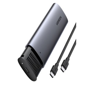 Ugreen 10902 Caixa para Discos Rígidos Compartimento SSD Cinzento M.2