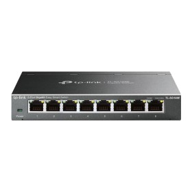 TP-Link TL-SG108E Gerido L2 Gigabit Ethernet (10 100 1000) Preto