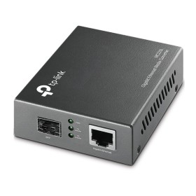 TP-Link Omada MC220L conversor de rede de média 1000 Mbit s Multimodo, Modo único Preto