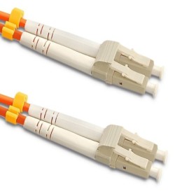Qoltec Fiber Optic Patchcord LC/UPC-LC/UPC | Multimode | 50/125U | OM2 | Duplex | 2m