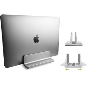 Techly ICA-TBL 010 Suporte para Computadores Portáteis Suporte para computador portátil Prateado 43,2 cm (17")