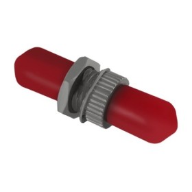 Qoltec Adapter fiber optic ST/UPC | Simplex | Multimode