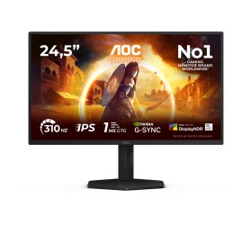 AOC G4 25G4SXU monitor de ecrã 62,2 cm (24.5") 1920 x 1080 pixels Full HD LED Preto, Cinzento