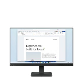 Lenovo L24-4e monitor de ecrã 60,5 cm (23.8") 1920 x 1080 pixels Full HD LCD Preto