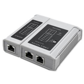 Qoltec Cable networks tester | RJ45 | RJ12