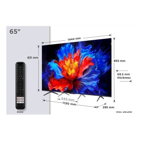 TCL P8K 65P8K TV 165,1 cm (65") 4K Ultra HD Smart TV Wi-Fi Metálico 350 cd m²