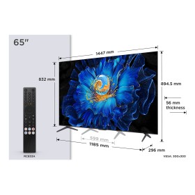 TCL C6KS 65C6KS TV 165,1 cm (65") 4K Ultra HD Smart TV Wi-Fi Metálico