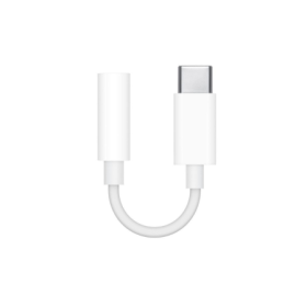 Adaptador Apple MU7E2ZM/A USB Tipo-C para Auriculares 3.5mm