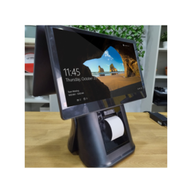 POS 15.6" Touch Intel J1900 4GB/128GB com 2 Ecrãs Open Box e Impressora 58mm