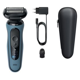 Braun Series 5 52-A1000s Máquina de barbear com lâminas que se adaptam ao contorno do rosto Azul