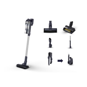 Samsung VS15A60AGR5 Aspirador Bateria Seco Sem bolsa 0,8 l 410 W Preto, Prateado